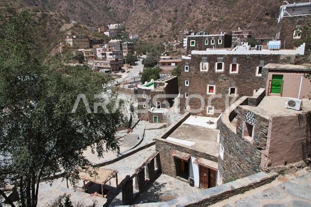 The historic village Rijal Almaa, Saudi Arabia
