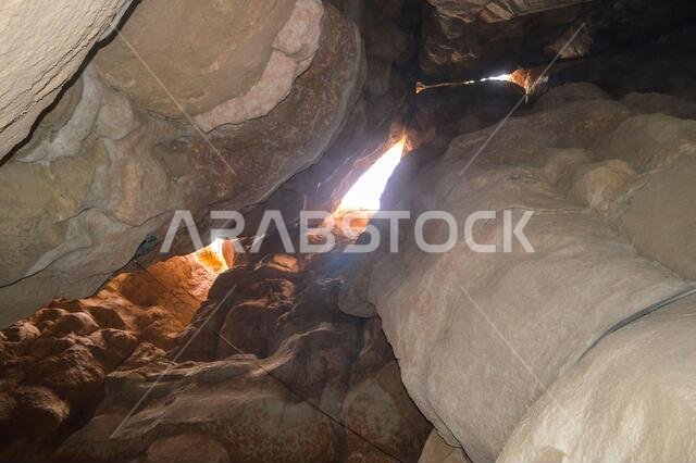 Natural formation of rocks and caves at Al Hasa eastern region of Saudi Arabia Natural formation of rocks and caves at Al Hasa eastern region of Saudi Arabia
