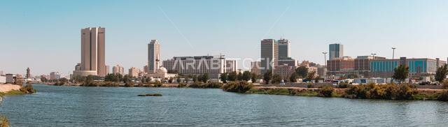 Jeddah downtown lake. Jeddah Saudi Arabia 2020