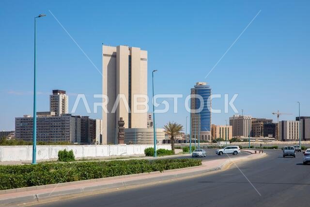 Jeddah city center scene of the constellations Jeddah-Saudi Arabia 2020