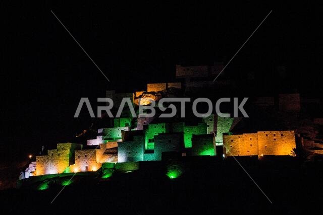 thee ain historical marble  village  saudi arabia