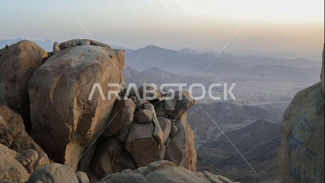 Mountains of Al Taif, Saudi Arabia