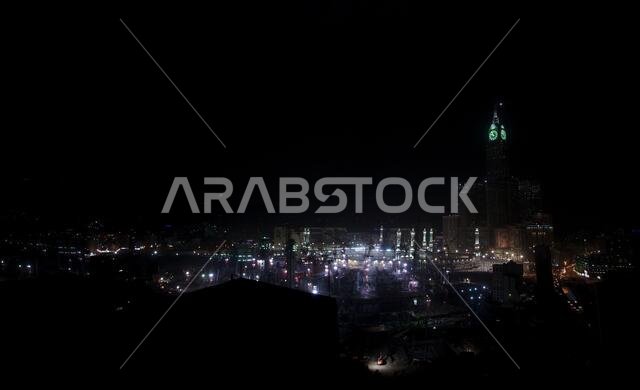 Abraj Al Bait, Saudi Arabia, Makkah Grand mosque and the Royal Clock Tower (2014)