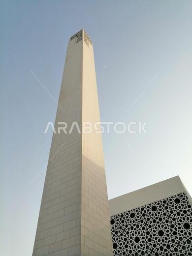 Modern Arabesque pattern background. Associated with ancient Islamic civilization the beautiful design features repetitive geometric forms or shapes.