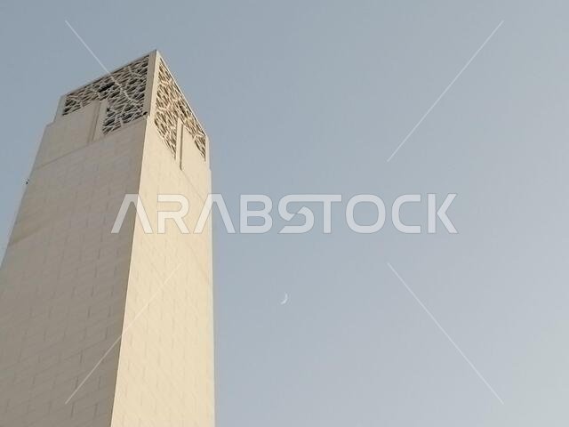 Modern Arabesque pattern background. Associated with ancient Islamic civilization the beautiful design features repetitive geometric forms or shapes.