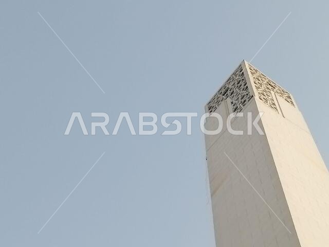 Modern Arabesque pattern background. Associated with ancient Islamic civilization the beautiful design features repetitive geometric forms or shapes.