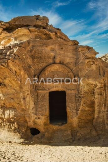 Madain Saleh the historical and archaeological site of Saudi Arabian history
