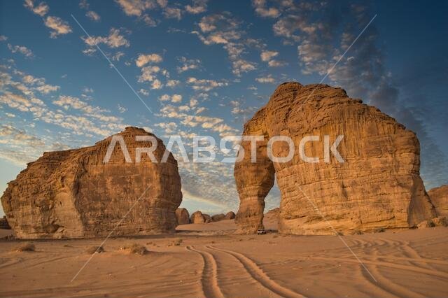 Madain Saleh the historical and archaeological site of Saudi Arabian history