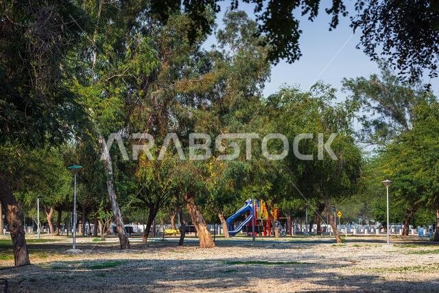 Kids Play Area in Deffi Park in Jubail Saudi Arabia Kids Play Area in Deffi Park in Jubail Saudi Arabia