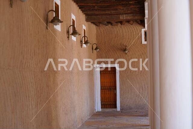 Riyadh - Riyadh / Saudi Arabia - March 07  2020: View of The Murabba Palace Qasr al Murabba is Historic Building