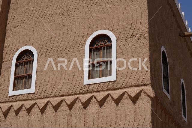 Riyadh - Riyadh / Saudi Arabia - March 07  2020: View of The Murabba Palace Qasr al Murabba is Historic Building