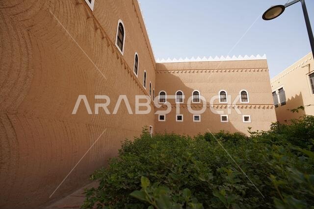 Riyadh - Riyadh / Saudi Arabia - March 07  2020: View of The Murabba Palace Qasr al Murabba is Historic Building