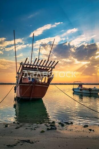 Wonderful Morning view in Dammam sea side Saudi Arabia.