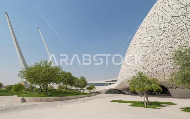 one of the most futuristic mosque in the Persian Gulf region, the Education City Mosque is an unmistakable landmark in Doha