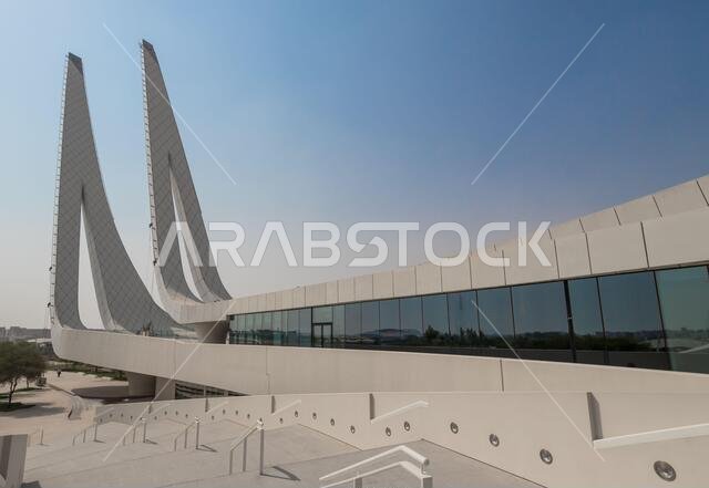one of the most futuristic mosque in the Persian Gulf region, the Education City Mosque is an unmistakable landmark in Doha