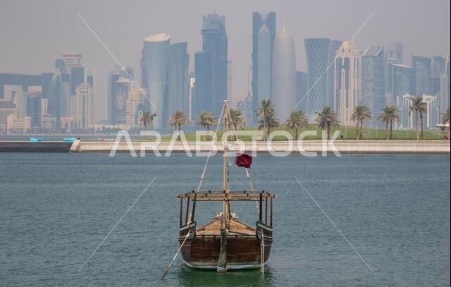 Located at the Eastern side of the Corniche, the Dhow Harbour is one of the main landmarks of Doha, and show a full display of traditional boats