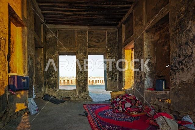 صور جميلة لميناء العقير التاريخي القديم في المملكة العربية السعودية.