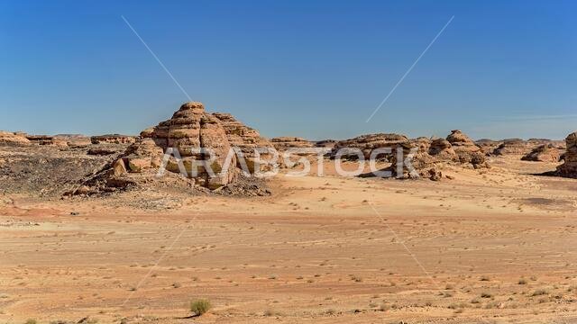 Saudi Arabian desert scenes