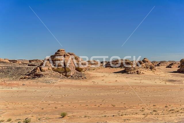 Saudi Arabian desert scenes
