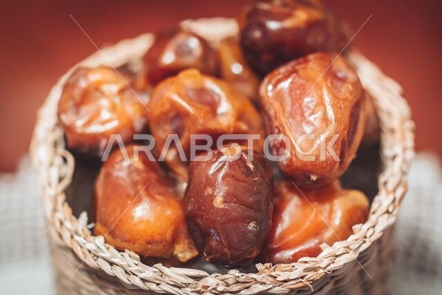 Delicious fresh and sweet Sukkari dates from Saudi Arabia