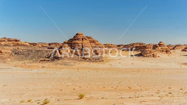 Saudi Arabian desert scenes
