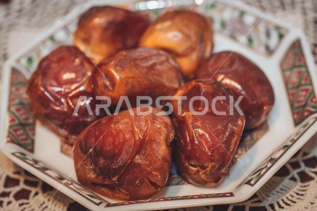 Delicious fresh and sweet Sukkari dates from Saudi Arabia
