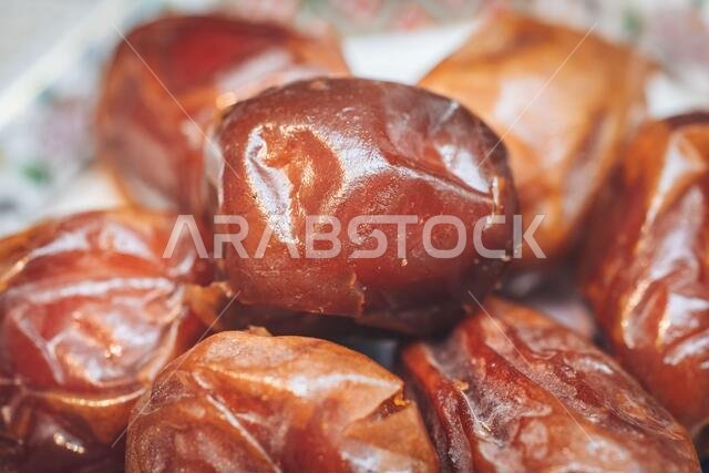 Delicious fresh and sweet Sukkari dates from Saudi Arabia