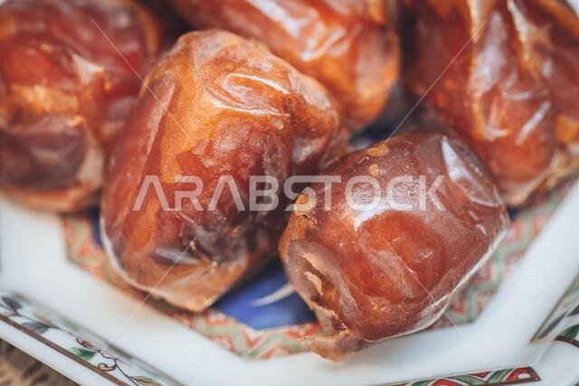 Delicious fresh and sweet Sukkari dates from Saudi Arabia
