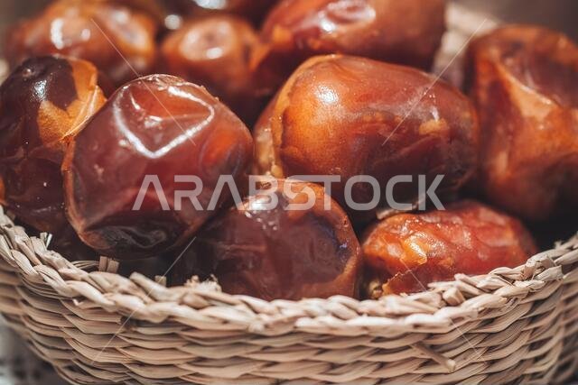 Delicious fresh and sweet Sukkari dates from Saudi Arabia Delicious fresh and sweet Sukkari dates from Saudi Arabia
