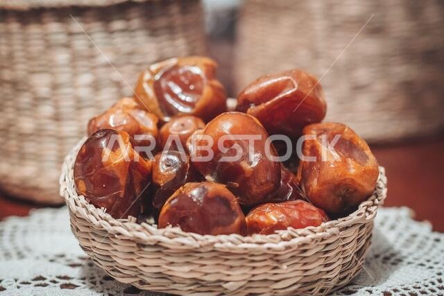 Delicious fresh and sweet Sukkari dates from Saudi Arabia