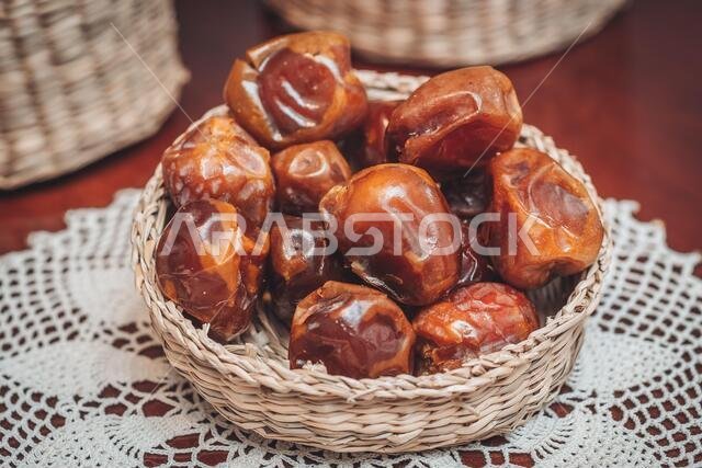 Delicious fresh and sweet Sukkari dates from Saudi Arabia