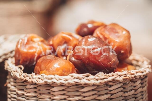 Delicious fresh and sweet Sukkari dates from Saudi Arabia