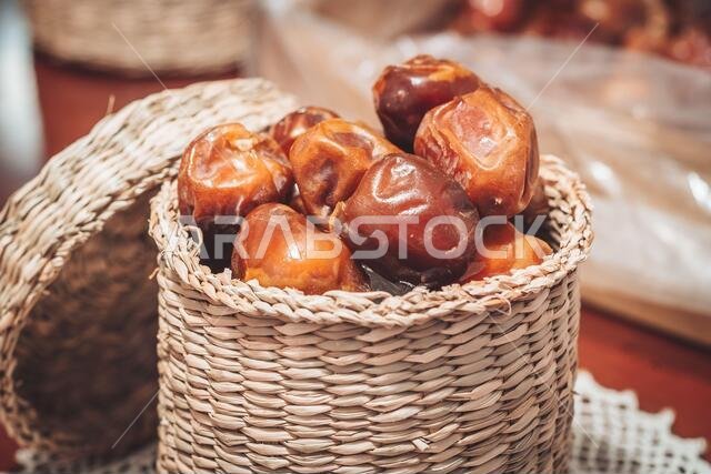 Delicious fresh and sweet Sukkari dates from Saudi Arabia