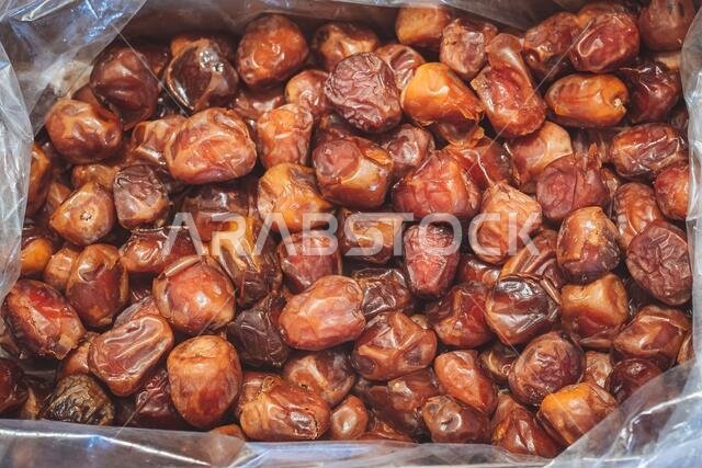 Delicious fresh and sweet Sukkari dates from Saudi Arabia