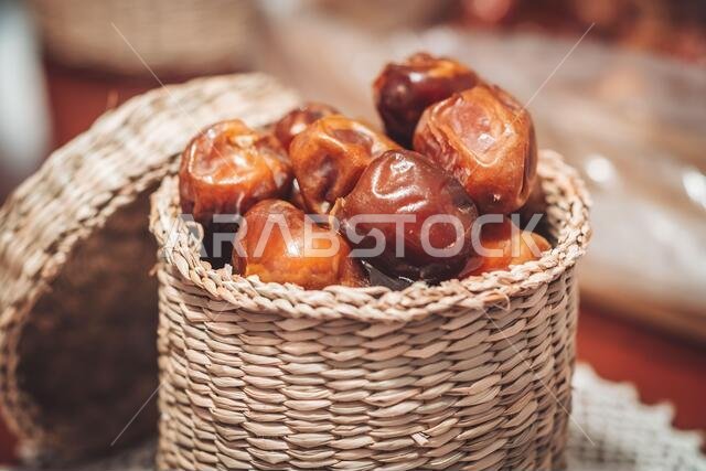 Delicious fresh and sweet Sukkari dates from Saudi Arabia