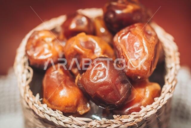 Delicious fresh and sweet Sukkari dates from Saudi Arabia