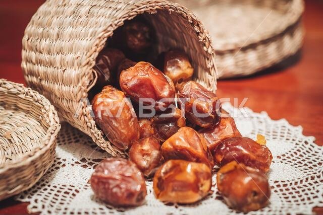 Delicious fresh and sweet Sukkari dates from Saudi Arabia
