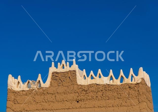 بيوت الطين القديمة التقليدية، منطقة نجران، نجران، المملكة العربية السعودية بيوت الطين القديمة التقليدية، منطقة نجران، نجران، المملكة العربية السعودية