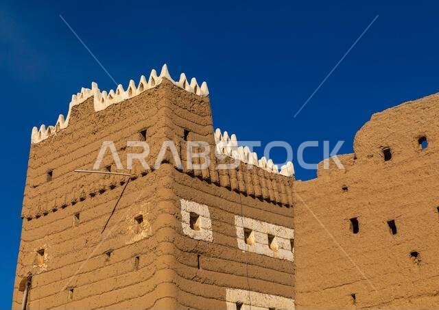 البيوت الطينية التقليدية القديمة، منطقة نجران، نجران، المملكة العربية السعودية