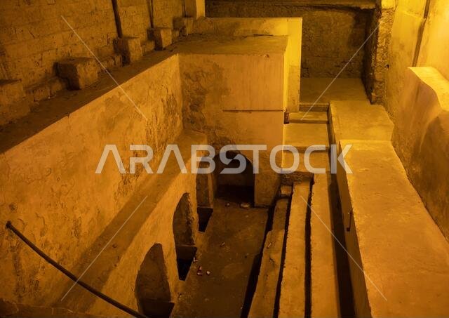 Old water reservoir in al-Balad, Mecca province, Jeddah, Saudi Arabia