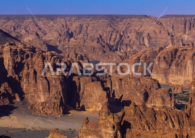 Mountains of the wadi al-Qura, Al Madinah Province, Alula, Saudi Arabia