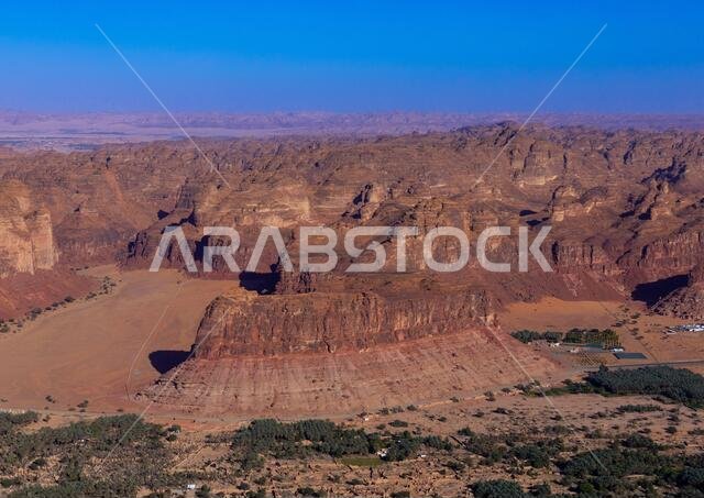 Mountains of the wadi al-Qura, Al Madinah Province, Alula, Saudi Arabia