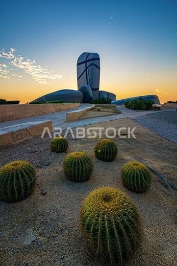 King Abdulaziz Center for World Culture (Ithra) City :Dammam, Country : Saudi Arabia. Photo was taken on Month of February 8th 2020.