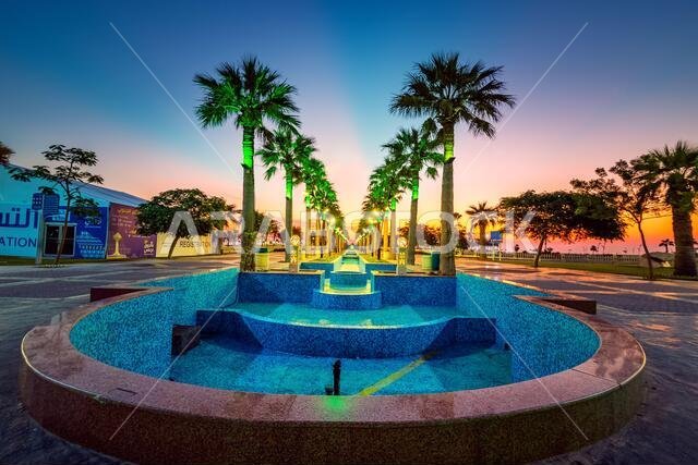 Wonderful Morning view in Al khobar park - City : Khobar, Saudi Arabia.