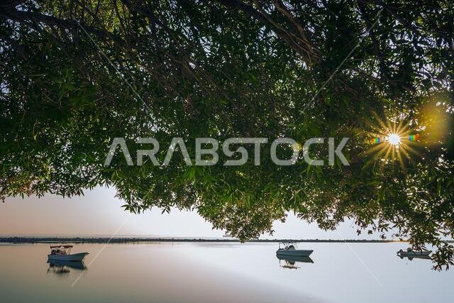 Wonderful Morning view in Dammam sea side Saudi Arabia.