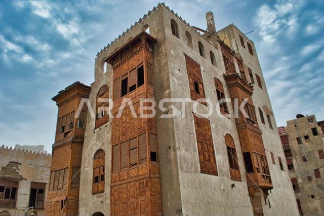 Islamic ancient Architecture of Balad city in Jeddah, Saudi Araiba