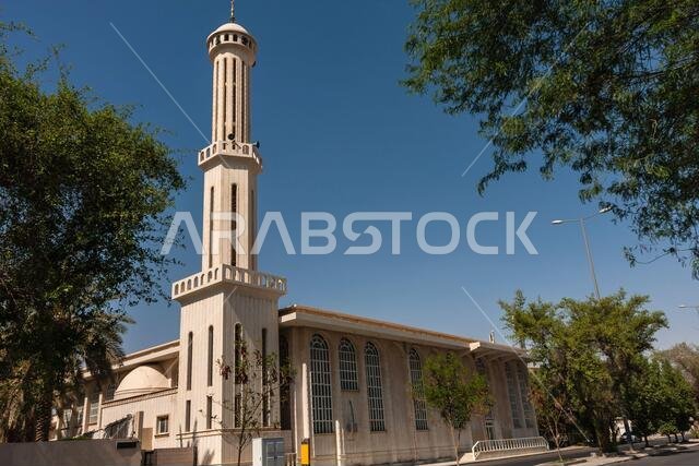 Khaled Alfaisal Mosque at the Al Maazer district of Riyadh