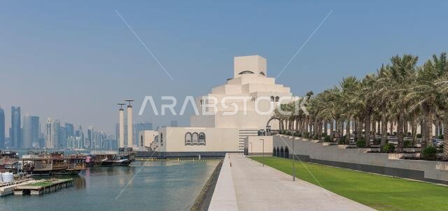 Built on the Corniche, the Museum of Islamic Art is the first of its kind to feature 14 centuries of Islamic art in the Arab States of the Gulf