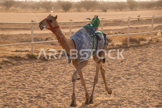 Camel Racing in Taif, Saudi Arabia