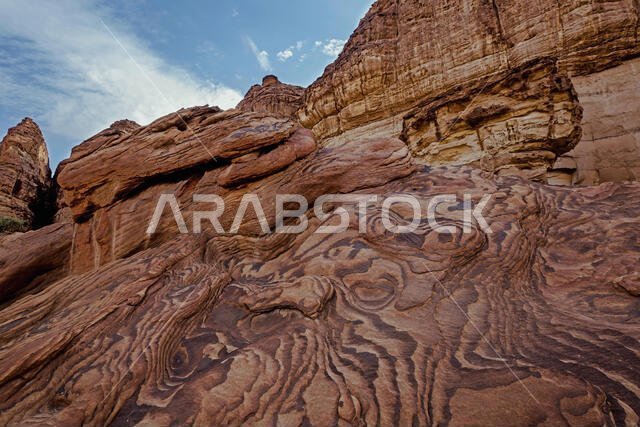 جبل الحجر الرملي، العلا، المدينة المنورة، المملكة العربية السعودية
